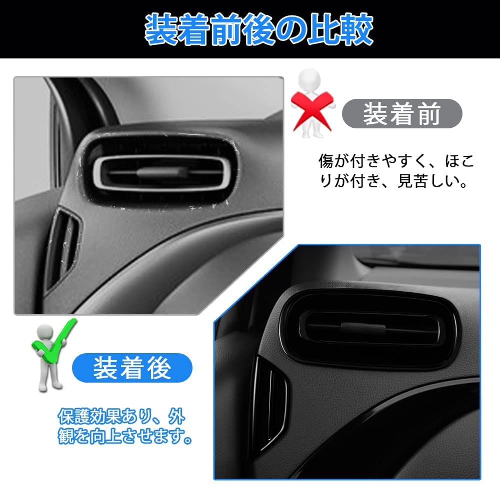 Amazon | トヨタ 新型アクア AQUA MXP系 サイドエアコン吹き出し口